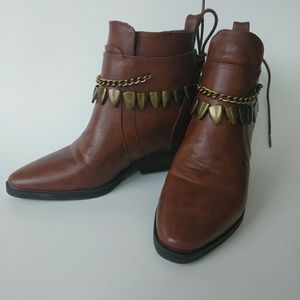 Brown Ankle boots